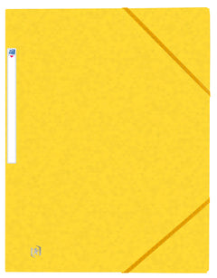 Chemise 3 rabats topfile 5/10 jaune