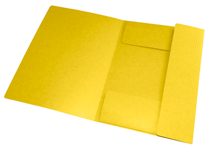 Chemise 3 rabats topfile 5/10 jaune