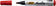 Marqueur permanent 2000 ogive rouge
