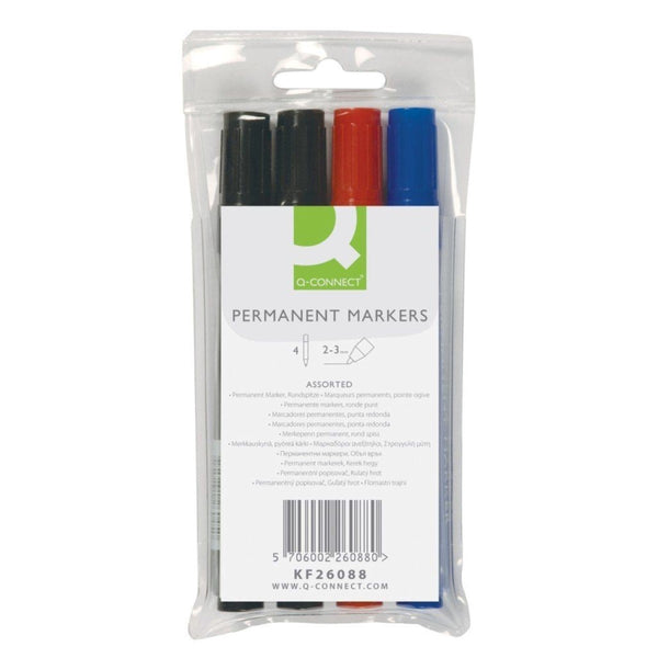 Marqueur permanent ogive p/4