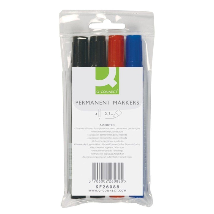Marqueur permanent ogive p/4