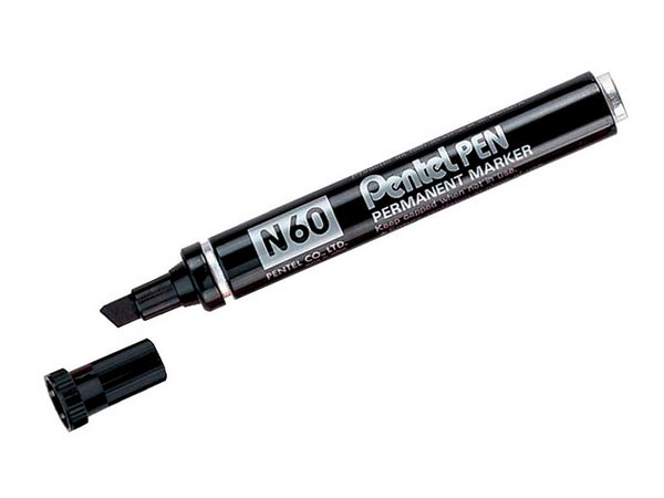 Marqueur n60 biseau noir