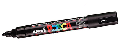 Marqueur posca pc5m noir