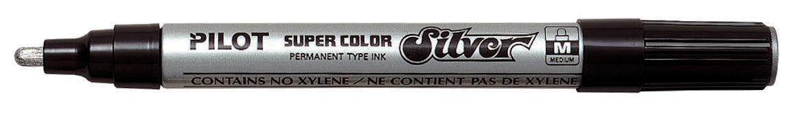 Marqueur peinture pointe moyenne - argent