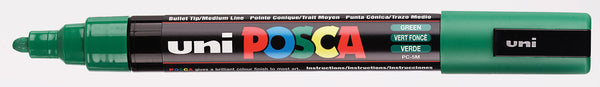 Marqueur posca pc5m vert fonce