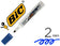 Marqueur velleda 1711 ogive bleu