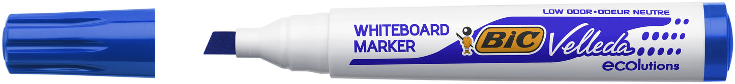 Marqueur velleda 1751 pointe biseau bleu