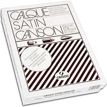 Papier calque A4 - 110/115g - Surface satinée - 500 Feuilles