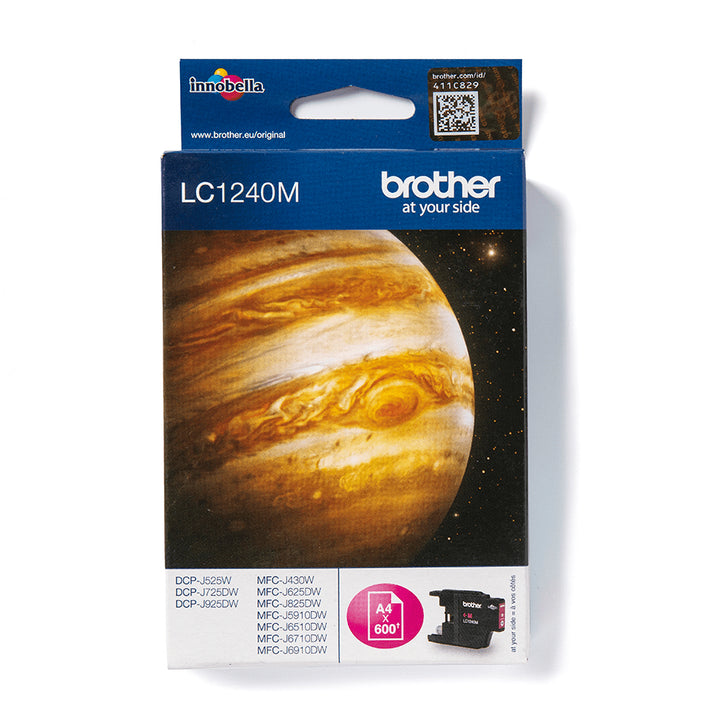 Cartouche d'encre Brother LC1240m - magenta, 600 pages
