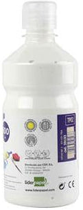 Gouache liquide brillante  500ml  blanche