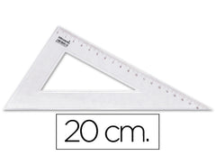 Équerre 60° 20cm - précision et traçage facile