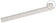 Regle plate plastique 1 biseau 40cm
