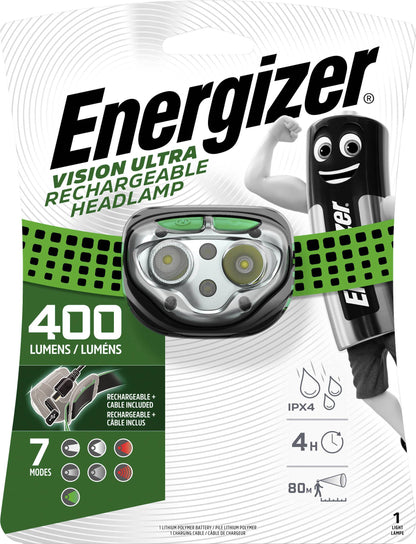 Lampe frontale vision rechargeable