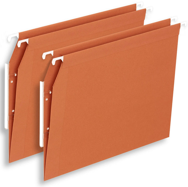 Dossier suspendus armoire éco -fond V orange- lot de 25