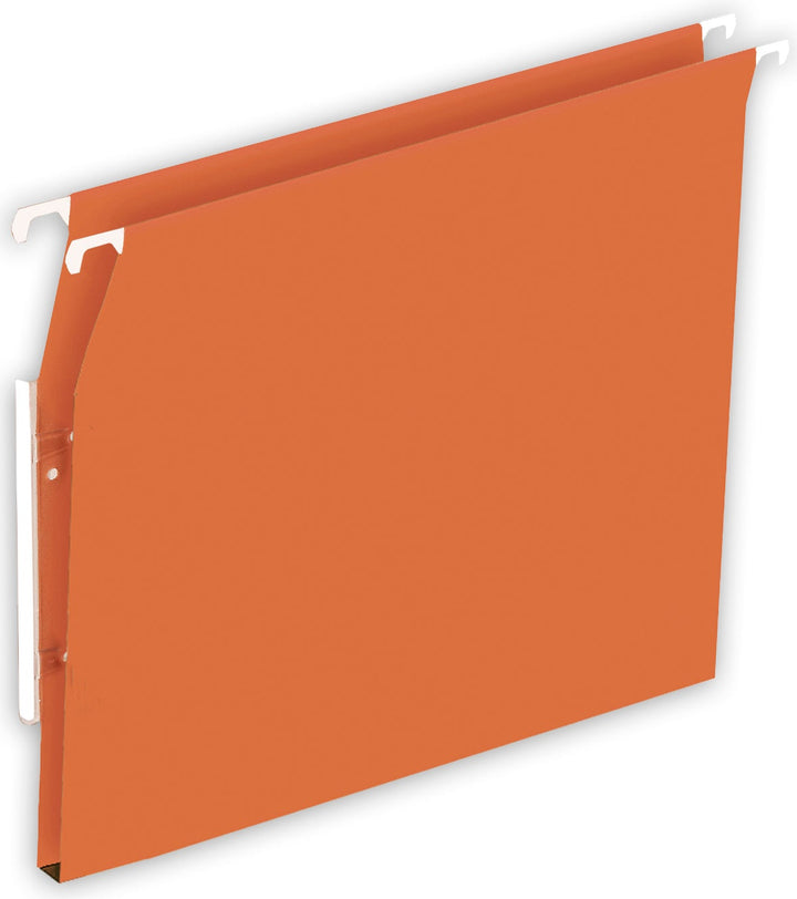 Dossier suspendus armoire éco fond 15mm orange boite de 25