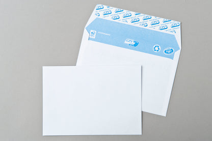Enveloppes blanc 114x162-90g- boite de 500