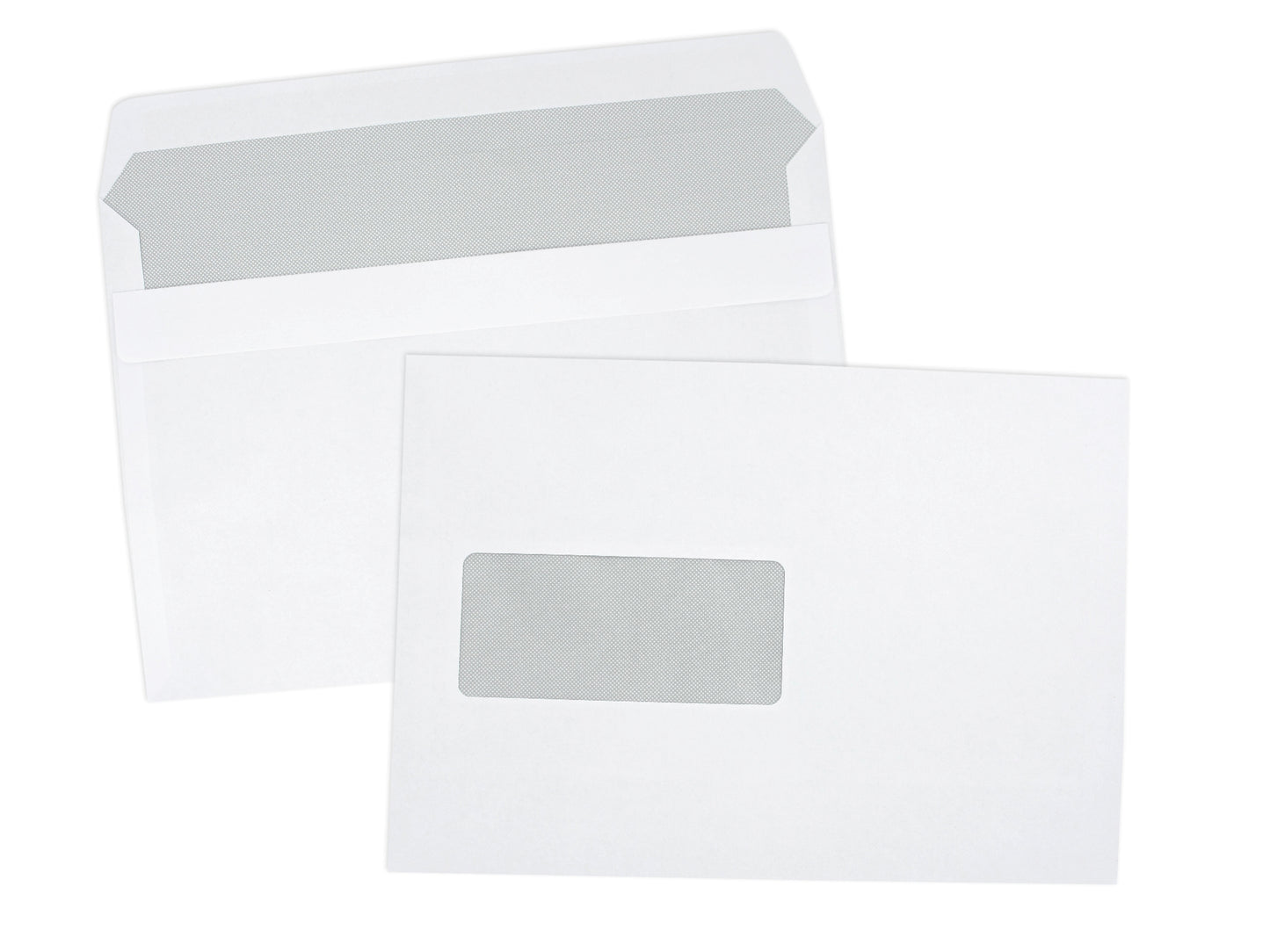 Enveloppes blanc 162x229 -fenetre de 45- boite de 500