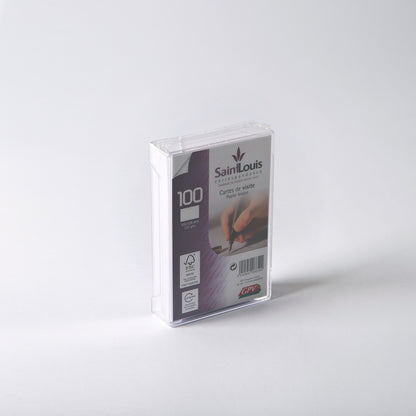 Cof/100 cartes vis 82x128mm