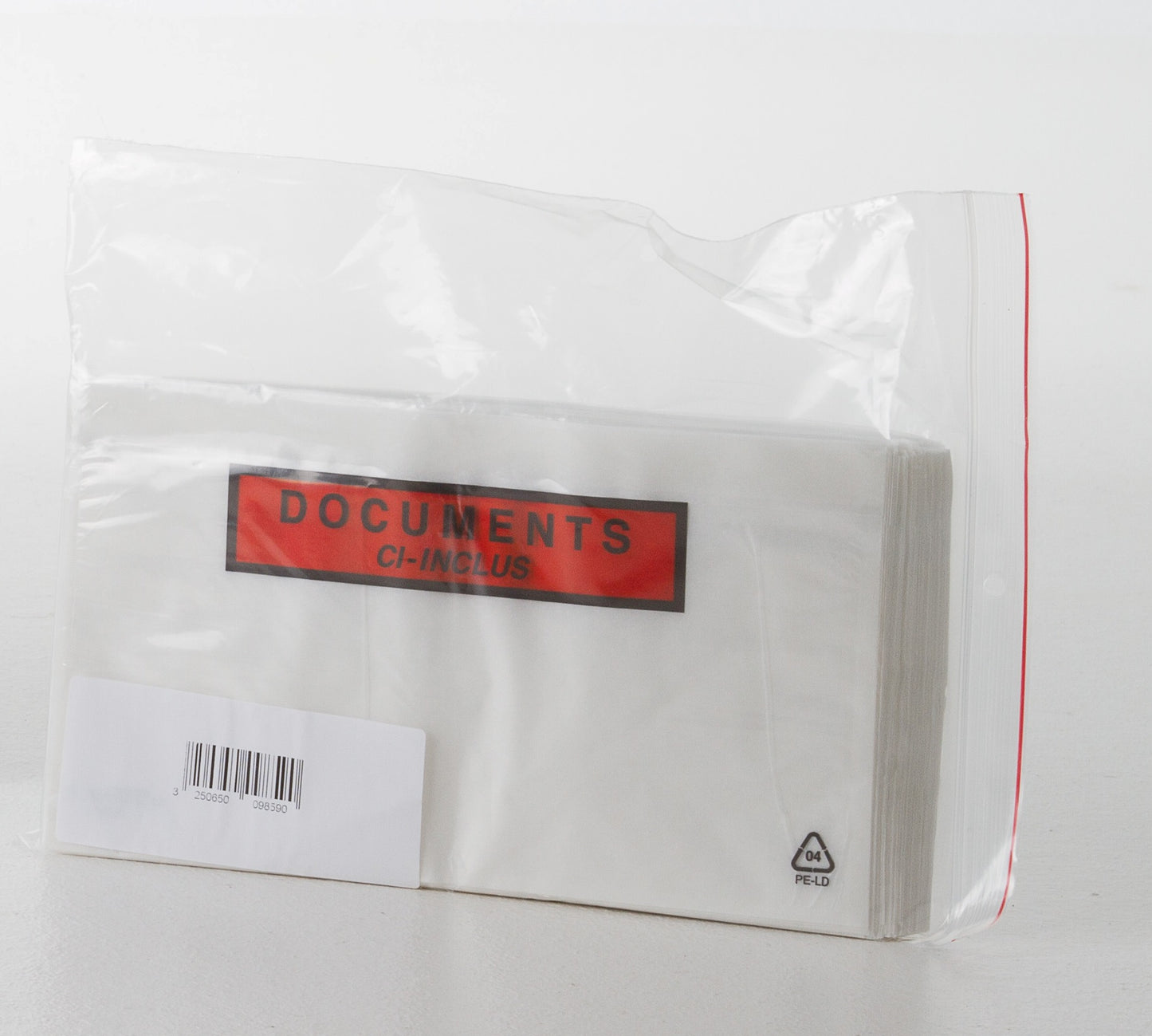 Pochettes adhésive ci inclus 228x120- lot de 100