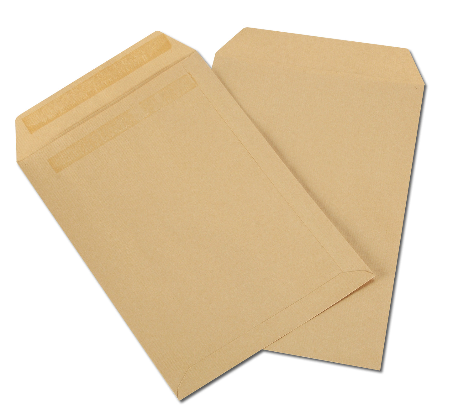 Pochettes d'expédition ECO, C4, 229 x 324 mm, kraft brun-autocollantes-boite de 250
