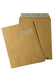 Pochettes d'expédition,fenetre 50x100mm- C4, 229 x 324 mm, kraft brun