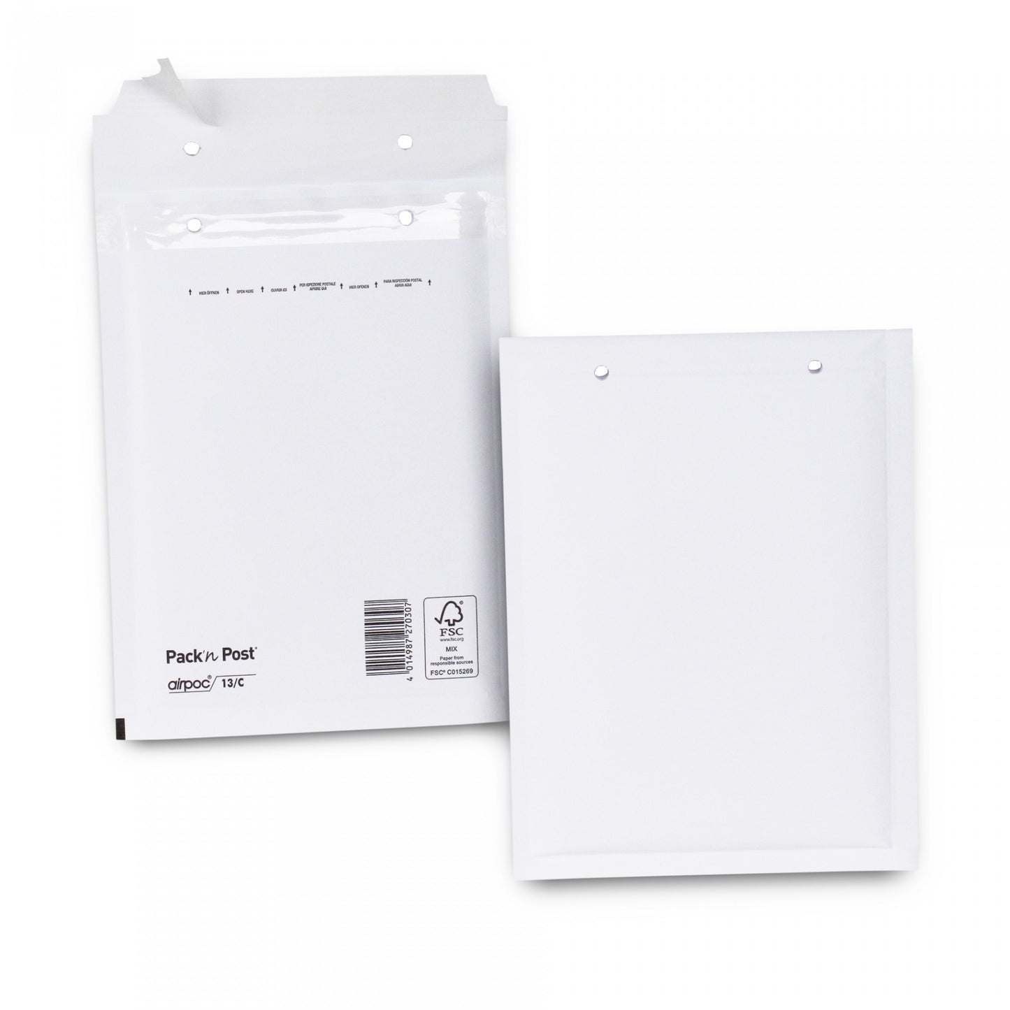 Pochettes bulles d'air  150x215 - protection antichoc paquet de 10