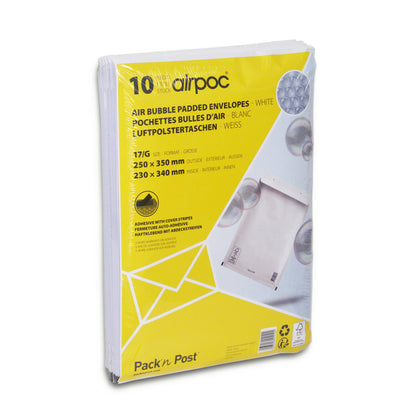 Pochettes bulles air bdp230x340 p/10