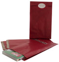 LOT de 250 Sacs kraft rouge 24x7x43 cm