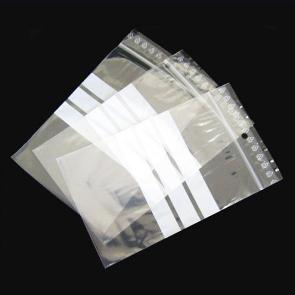 Sachet zip 100x150 mm - fermeture réutilisable