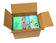 Caisse carton simple cannelure hauteur ajustable -43x30.5x18x25cm