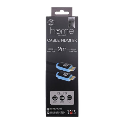 Câble HDMI 8K 2m - Haute Vitesse et Compatibilité 3D