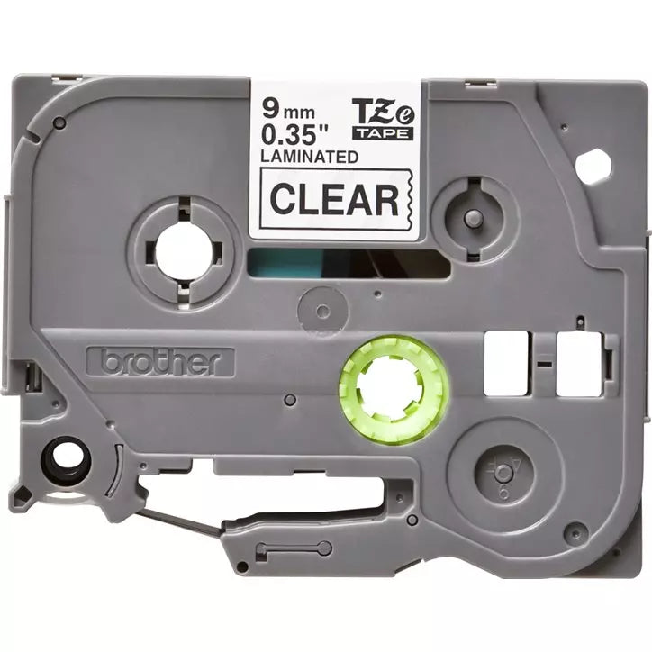 Ruban Brother 9mm TZE121-noir/transparent