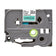 Ruban Brother 24mm TZE451 - noir/vert