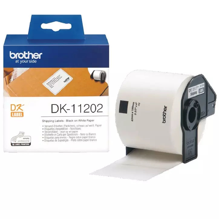 Etiquettes adhésives Brother 62x100mm -DK11202