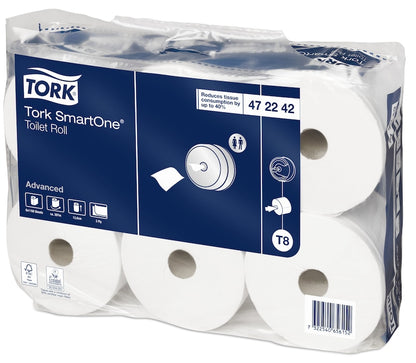 Papier toilette SmartOne Tork T8- Réduction consommation 40%
