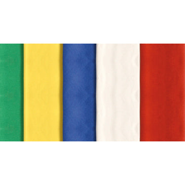 Papier de soie 50x75 cm - couleurs assorties, 20 feuilles