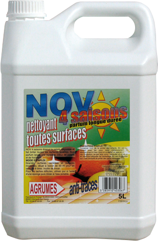 Nettoyant multi-surfaces Agrume 5L