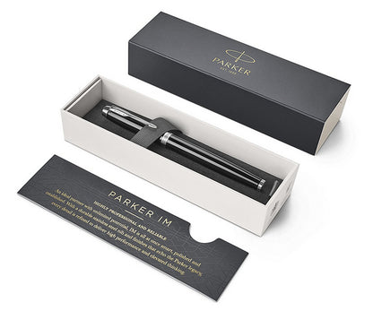Stylo plume noir parker ct - écriture fluide et élégante