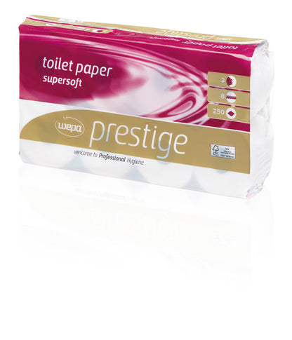 Papier toilette 3 plis - extra-doux et écologique - lot de 8