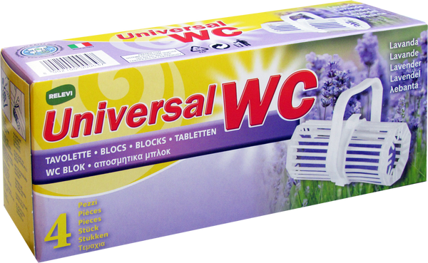 Lot de 4 blocs wc détartrants - triple action efficace