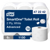 Papier toilette SmartOne Tork T8- Réduction consommation 40%