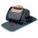 Sac déjeuner isotherme adulte 4.4l - bleu/gris