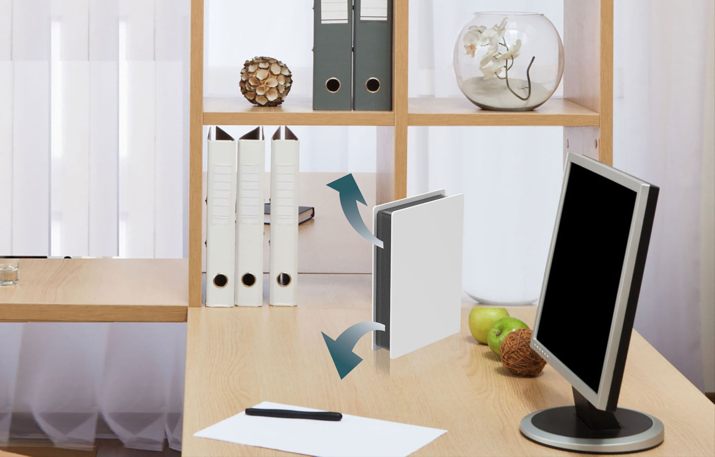Purificateur d'air de bureau - Silencieux et efficace
