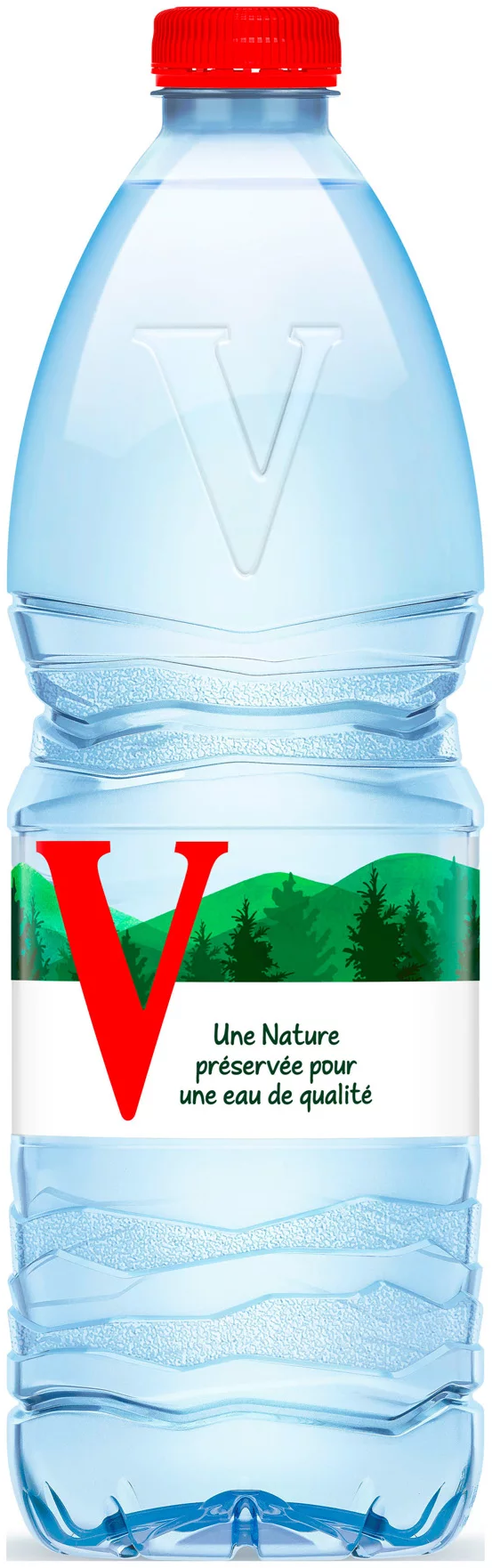Eau minérale naturelle Vittel 1l - riche en calcium