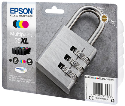 Cartouche d'encre Epson 35xl - pack 4 couleurs haute capacité