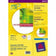 Étiquettes CD/DVD J8676-25 - Séchage Rapide