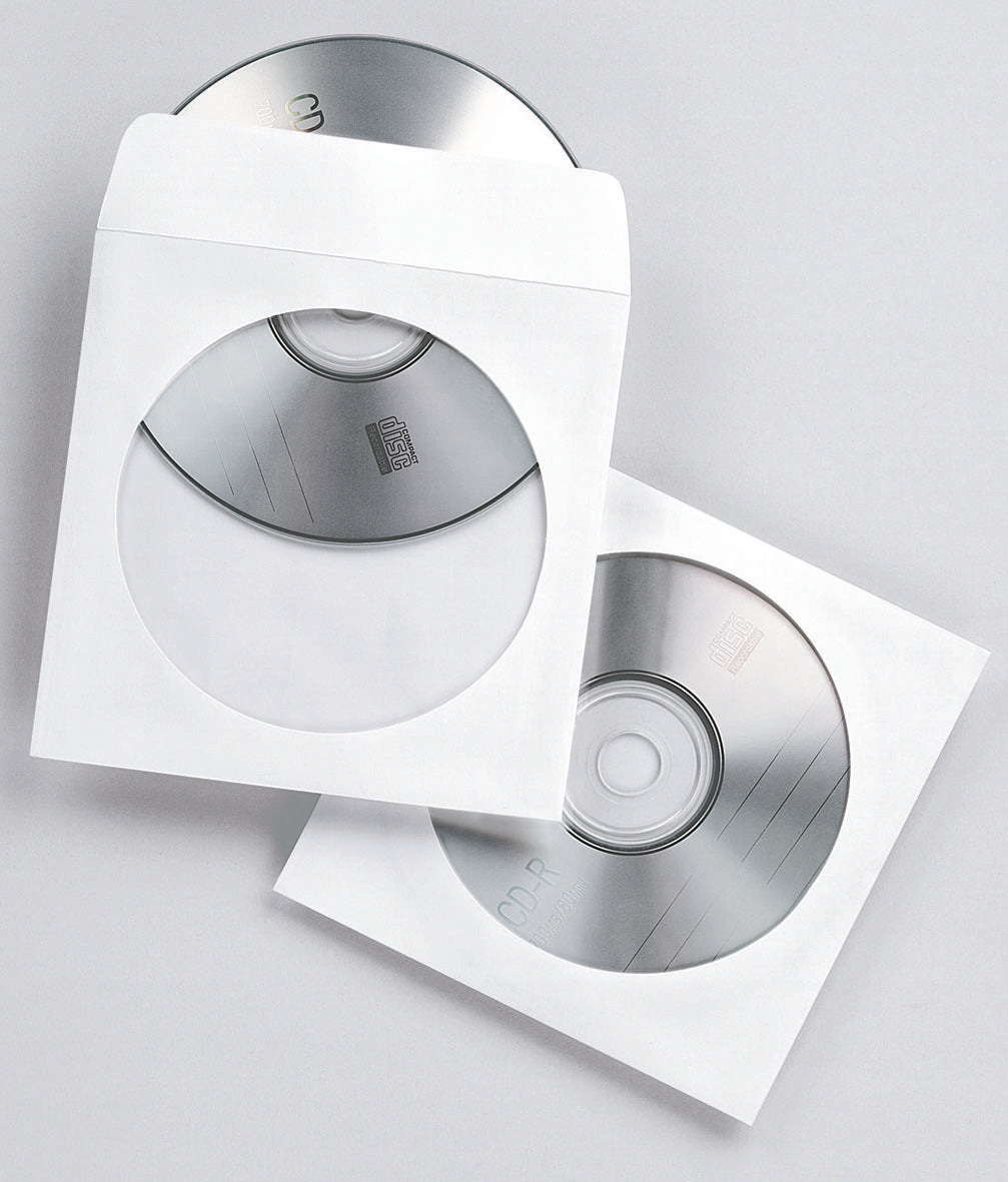 Enveloppes pour cd/dvd - pack de 100