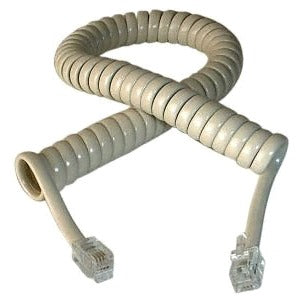 Cordon rj11 spirale 2m - connectivité optimale