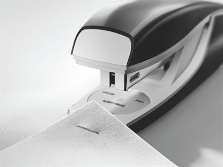 Agrafeuse de bureau bleu métal nexxt5502 - agrafage 30 feuilles