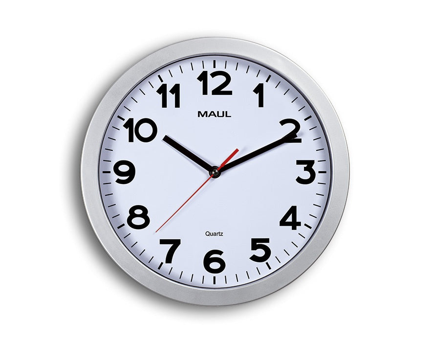 Horloge murale maulstep 30 arougent